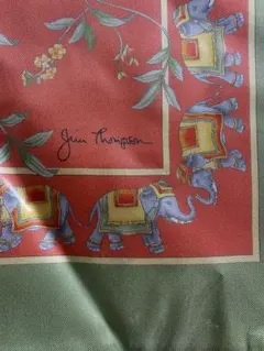 ジムトンプソン　シルクスカーフ