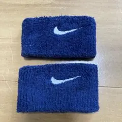 Nike ネイビー リストバンド 2個セット