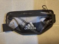 adidas ブラック ウエストポーチ バッグ