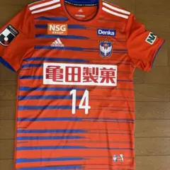 アルビレックス新潟 直筆サイン入り 田中達也 ユニフォーム 14 Mサイズ