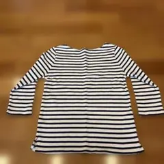 ストライプ 七分袖 カットソー