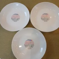 2021ヤマザキ春のパン祭り　食器セット 3枚セット 直径約20cm