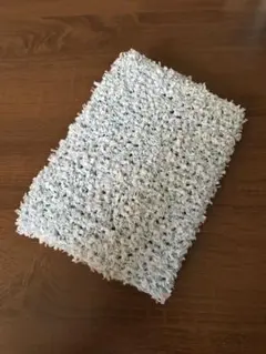 ブックカバー ブックケース 編み物 毛糸 文庫本サイズ ハンドメイド