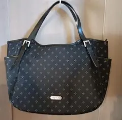 「新品未使用」アニエス.べー　ブラックナイロン2wayショルダーバッグ