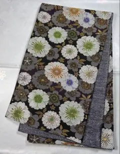 ◇大人浴衣◇上品高貴な丸菊づくし狢菊涼し浴衣◇新品 呉服店購入 大正
