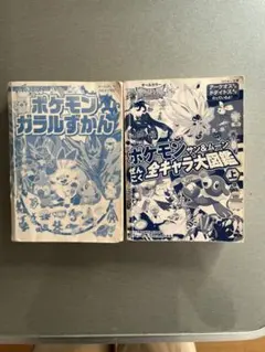 ポケモンサン＆ムーン全キャラ大図鑑 ポケモンガラルずかん　2冊セット