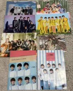 なにわ男子★クリアファイル 8枚セット