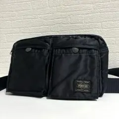 【美品】PORTER ブラック ボディバッグ