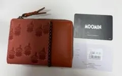 MOOMIN 三つ折り財布 オレンジ ブラウン