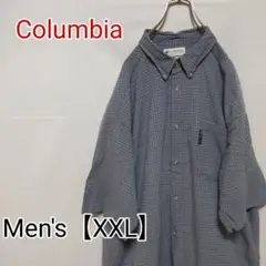 S122【US輸入】Columbia(コロンビア)　半袖シャツ【XXL】チェック