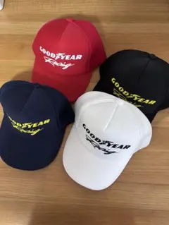GOODYEAR Racing メッシュキャップ 4個セット✴︎おまけつき✴︎