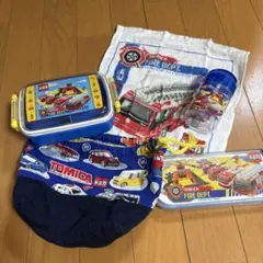 トミカ 消防車 弁当箱 カトラリー セットのサムネイル