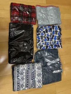 ブランケット　いろいろとバック付き