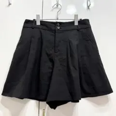 ハニーズ(シネマクラブ)＊大きいサイズの方もOK♡ゆったりキュロット黒