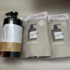 新品未使用❣️cocone シャンプーモイストボトル + 詰め替え400g２個
