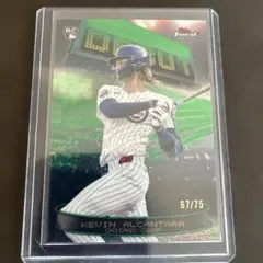 topps finest カブス RCアルカラタラ 75シリアル