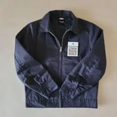 Dickies ジップアップジャケット ブラック　Size L