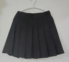 SHEIN ブラック プリーツスカート