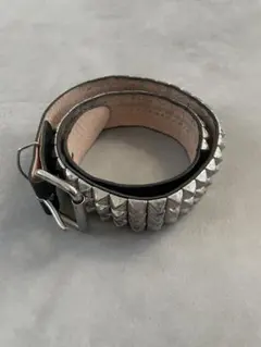 MASU STUDS DENIM NARROW BELT - メルカリ