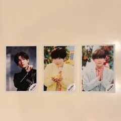 長尾謙杜　公式写真3枚セット