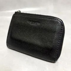 COACH コーチ　キー コイン カード ケース　Lジップ　ブラック