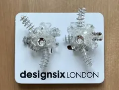 designsix LONDON BOMB BOMB EARRING シルバー