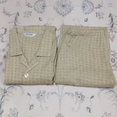 GUINZE ベージュ ドット柄 パジャマセット