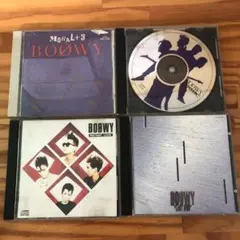 レア BOOWY 旧規格 東芝EMI 初期盤 CD4枚セット 氷室京介 布袋寅泰