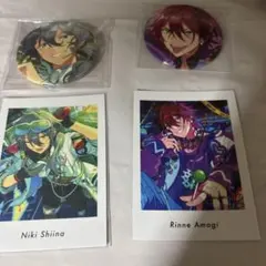 あんスタ 椎名ニキ 天城燐音 缶バッジ ぱしゃっつ