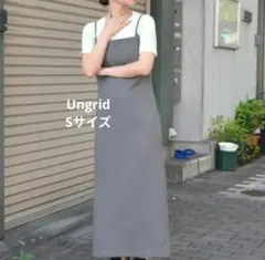 【2024年モデル✨美品】アングリッド　サロペットスカート（F）チャコールグレー
