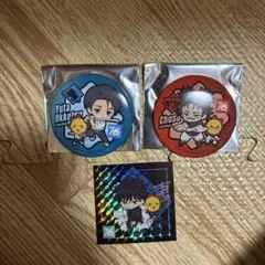 コジマ×呪術廻戦 缶バッジ×2個 シール1枚