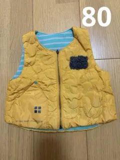 BY RAG MART COLLECTION リバーシブルベスト　80
