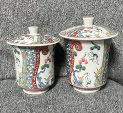 前畑陶器 組湯呑 蓋付き ペアセット - メルカリ