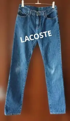 LACOSTE ストレートデニム ブルー