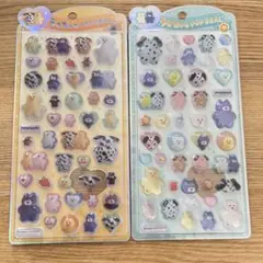 mojojojo キャラクター 2枚セット うるちゅる POP SEAL 立体