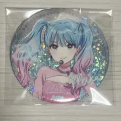 【1717】初音ミク 39culture 大きめメタリック缶バッジ 2022 ②