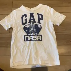 ベビーギャップ　NASA 半袖Tシャツ　白　110cm スペースシャトル　男の子