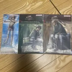 一番くじ　進撃の巨人　C賞　D賞　E賞　ビッグアクリルスタンド　3種類