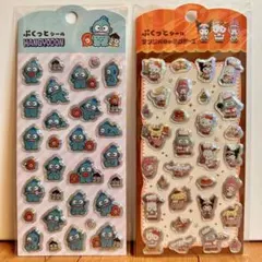 【匿名配送】 ハンギョドン＆サンリオキャラクターズ　シール 2枚　▶︎▶︎即日発送