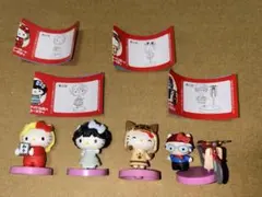 ハローキティ　チョコエッグ　4個セット