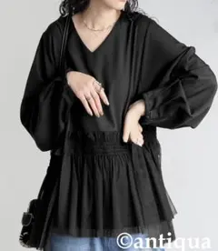 アンティカ　チュールドッキングトップス　新品