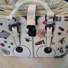 カラフルプリント ハンドバッグ 中型