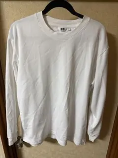 ユニクロ　エアリズムコットンクルーネックTシャツ　 ホワイト　XL