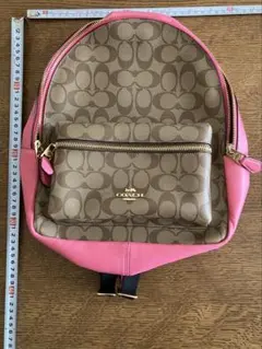 COACH リュック・バックパック ブラウン・ピンク　新品未使用品