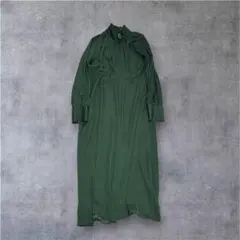 ZARA ワンピース緑　グリーン　ザラ