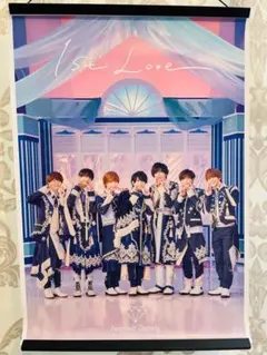 なにわ男子　ポスター　非売品 なにわ男子/ アシンメトリー Black Nightmare 非売品ポスター