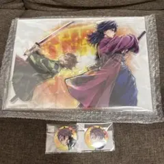 鬼滅の刃 C106 くじ「炭治郎と義勇」 A賞 「繋ぐ」ビッグアクリルスタンド