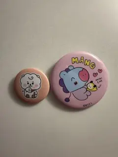 BT21 Mang Shooky ピンバッジセット