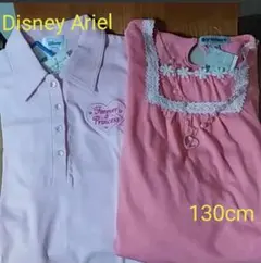 女の子 アリエル ワンピース とTシャツ 130cm
