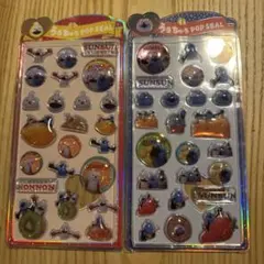 【国内正規品】パペットスンスン　うるちゅるポップシール　2枚セット